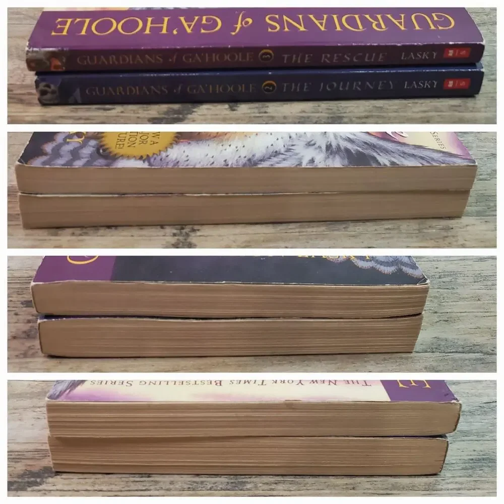 LOT OF 2 - Kathryn Lasky Guardians Of Ga'hoole Scholastic PB Books The Journey